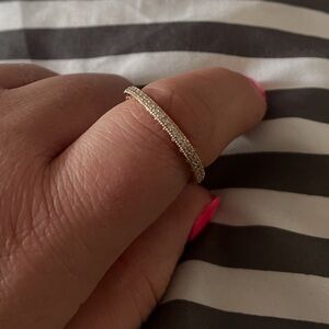 Pandora Sparkle and Hearts Ring